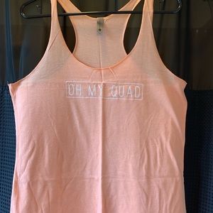 Oh my quad racerback tank
